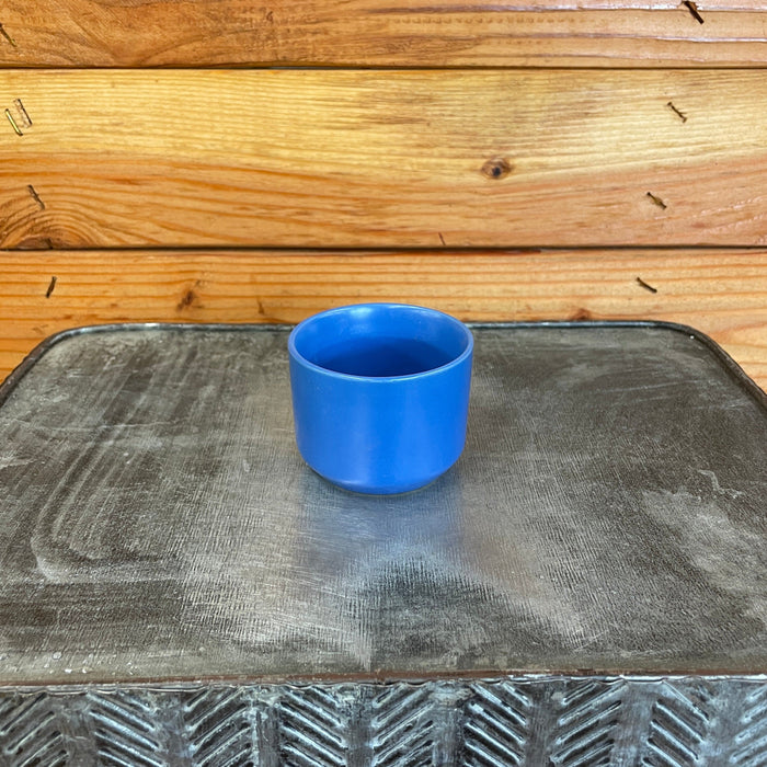 The Plant Farm® Pottery 2.5"x2.5" The Kendall Blue Ceramic Pot
