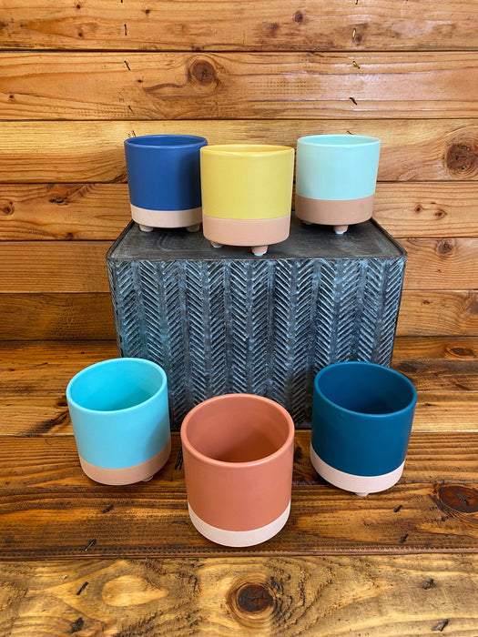 The Plant Farm® Pottery The Spring Sunset, Ceramic Pots