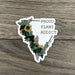 The Plant Farm Fun Stuff Proud Plant Addict™ Triangle Sticker