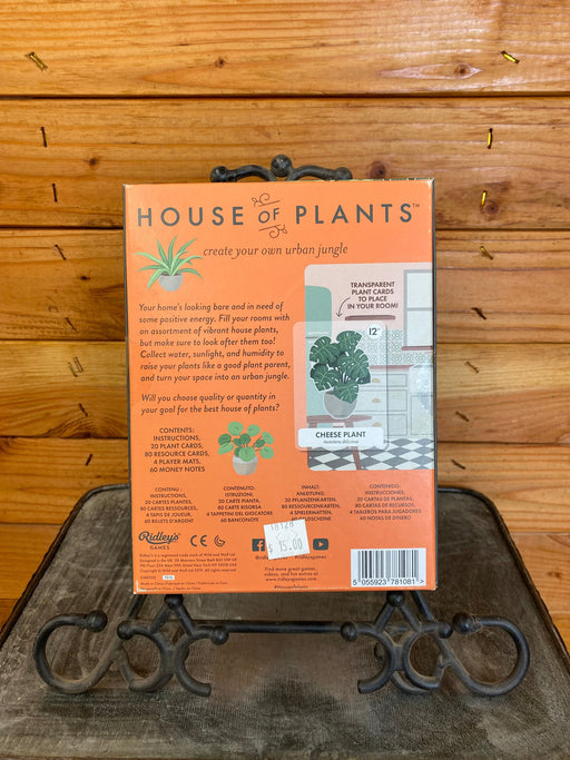 The Plant Farm® House of Plants Card Game