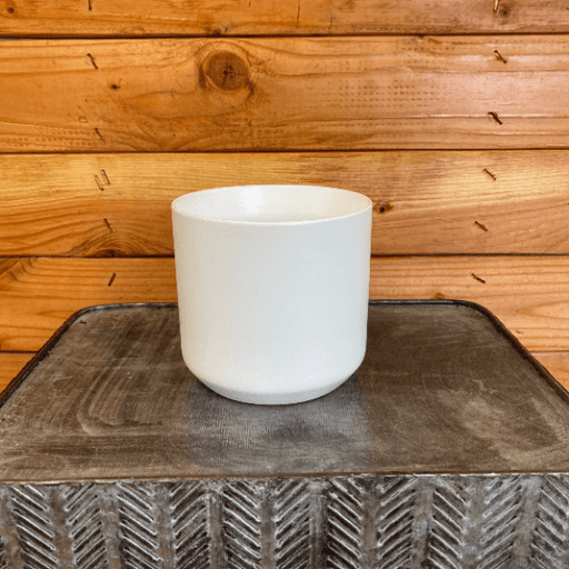 The Plant Farm Pottery 4.75"x4.5" The Kendall White Ceramic Pot