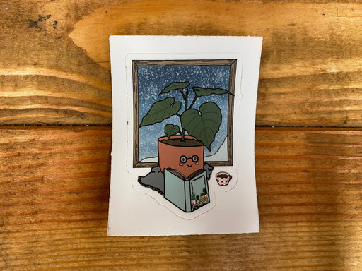 The Plant Farm Stickers and Keychains Cozy Plant Sticker
