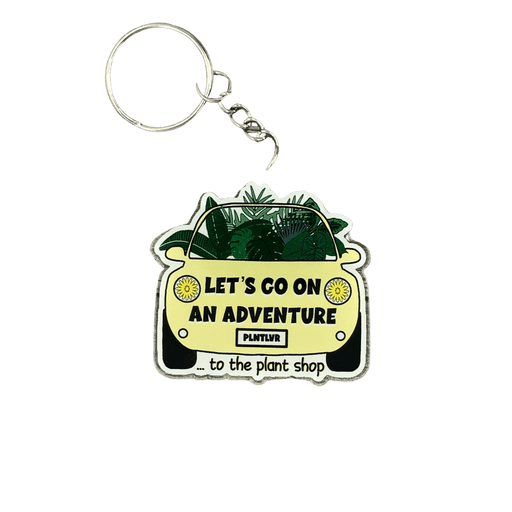 The Plant Farm Stickers and Keychains Let's Go On An Adventure Keychain