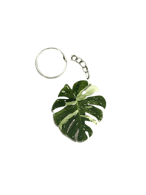 The Plant Farm Stickers and Keychains Monstera Thai Constellation Keychain
